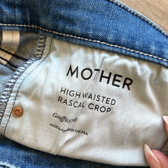 Mother high waisted rascal crop - Picture 6 of 8